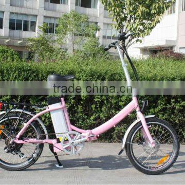 20 Inch Folding E-Bike for Girl