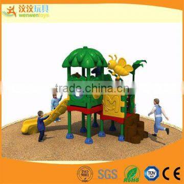 Kids plastic slide for indoor playground