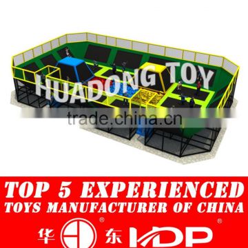 New factory price for indoor trampoline park, high quality trampoline playground