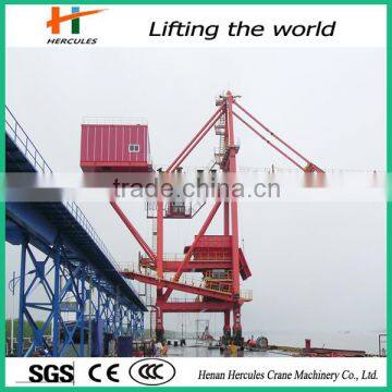 800t/H Bridge Ship Unloader With Grab