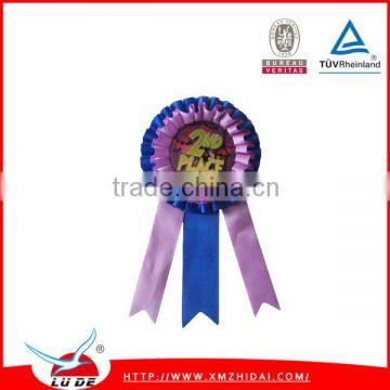 Wholesale Award Rosette Ribbons Custom For Trade show