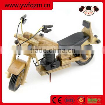 factory direct wooden toy motorcycle model