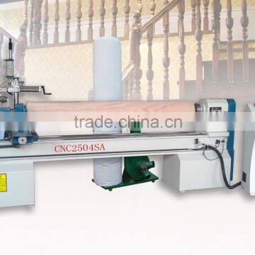 For T400*2500 wood cnc machine CNC2504SA CNC woodworking Lathe machine from haishu with wood lathe chuck