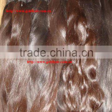 Raw Hair - 100% Natural Color Virgin Remy Human Hair Bulk (Single Drawn)