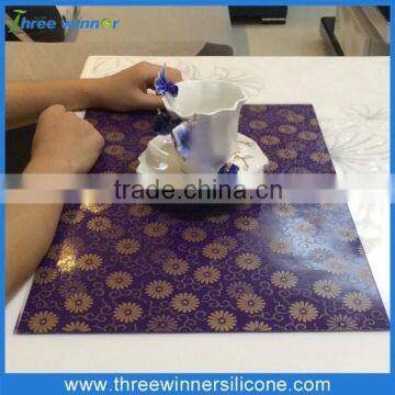 Customized Logo Silicone Placemat