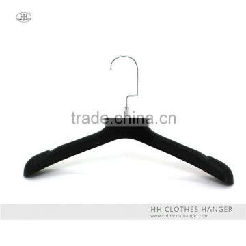 15.5" Plastic Coat Suit Hanger With Logo Printing and Squre Hook for Garment photo-4