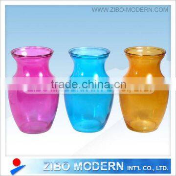 glassware/colourful glass vase