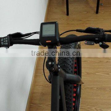 26inch *4.5 Kenda Fat Tire Mountain Electric Bicycle With 8fun Bafang Max Mid Motor 36V 350W ( HJ-M21 With Bafang Max 350W ) photo-3