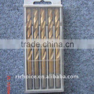 Titanium Coated HSS Twist Drill Titanium Coated