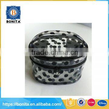 Newest promotional Eco-Friendly pvc make up cosmetic bag