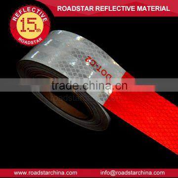 DOT-C2 Reflective conspicuity tape for vehicle tractor