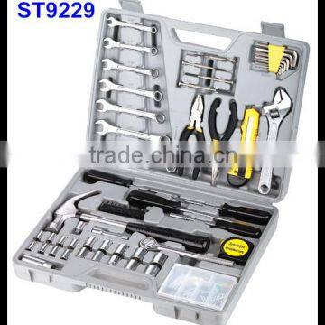 120pcs classic hand tools in one carry box easy oprability tools kits