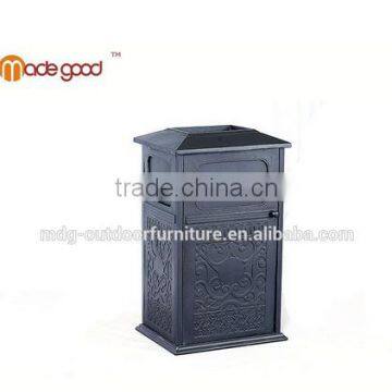 Mini Antique Stainless Steel Trash Can