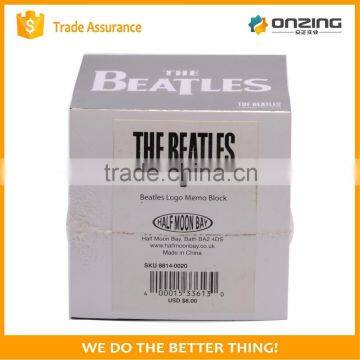 Cube Shape Design Paper Note Pads With Logo photo-5