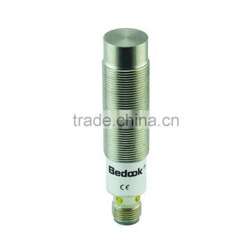 M18 Plug series DC 3-wire Non-flush Metal face inductive proximity sensor