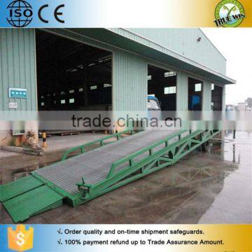 Manufacture price Motorcycle electric hydraulic dock ramp