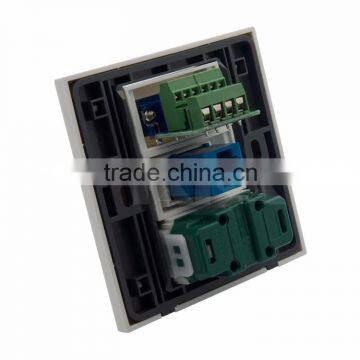 VGA, Cat6 Rj45, 2 Ports AC Power Wall Plate Support Customization photo-4