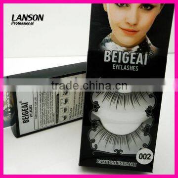 cheap false eyelashes hane stock/ free sample 002#