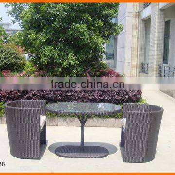 Simple Style 3PCS Sofa Set Space-saving Rattan Furniture