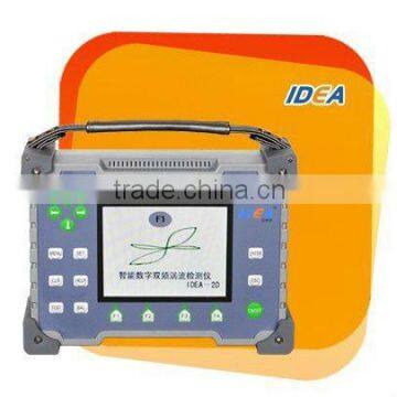 Portable digital multi-frequency eddy current testing instrument