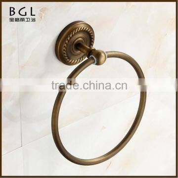 11532 china factory shop line bathroom fittings new fashion antique round towel ring