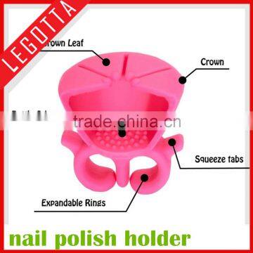 Promotional Good Quality Silicone Flexible Adjustable Convenient Nail Polish Tools photo-6