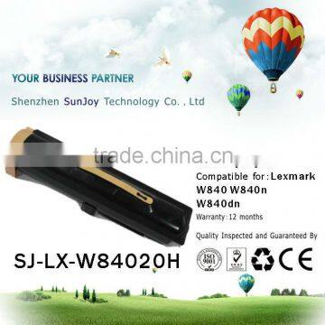 laserjet cartridge compatible toner cartridge W84020H forLexmark W840 W840n W840dn