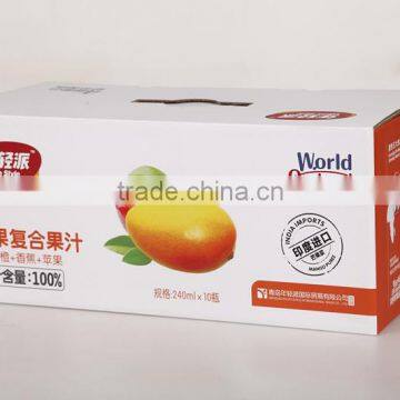 Custom design print paper box /banana carton box design/cosmetic box for packaging