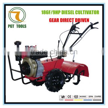 Diesel power tiller tractor