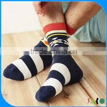 Men Jacquard Sock