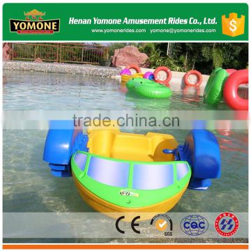 Water park equipment small plastic hand paddle boats for sale