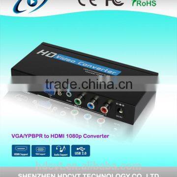 HD Video Converter - VGA / Component to HDMI Converter - 1080p Upscale Converter