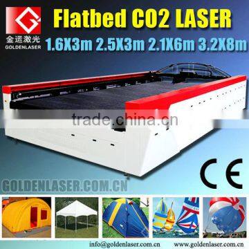 Co2 Laser Cutter Machine PVC Fabric,Membrane Tent