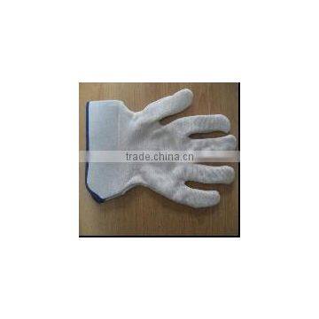 100% jersey nitrile working gloves with safety cuff smooth finish