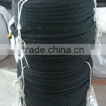 6mm Black Rope/yellow and Black Rope/black Light Rope photo-2