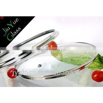 Clear Round Tempered Glass Lid for Pan photo-3