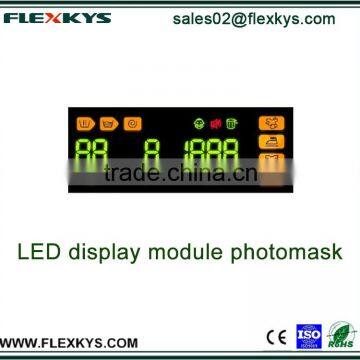 LED display module light-tight black PC film