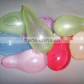 Hot sell colorful water latex balloons/ magic water balloon