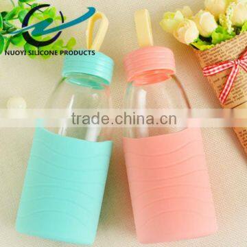 Fashion Water Bottle Travel Lead Free Silicone Cup Sleeve Outdoor Sport