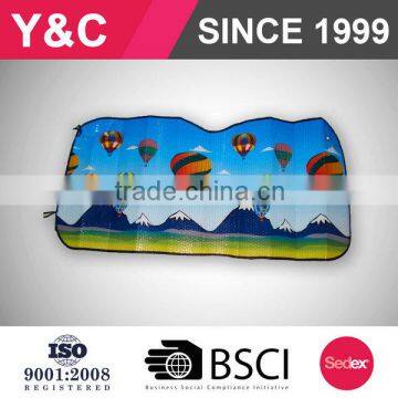 130*60 bubble aluminum membrane window sunshade for car