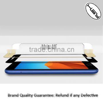 HUYSHE Mobile Phone Meizu M5 Screen Protector Full Cover Color Tempered Glass Screen Protector for Meizu M5