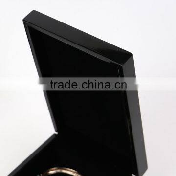 Raw Wood Jewelry Box Wooden Gloss Jewelry Box Customized Gift Box Jewlery photo-5