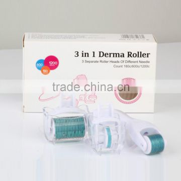 Manufacture price Derma Roller 3 in 1 kit for skin care