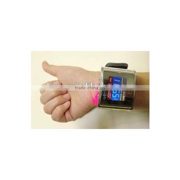 Portable soft 650nm blood pressure cold laser wrist watch