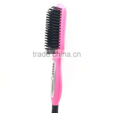 New Hair Satraigtener Tools Ceramic Fast Hair Straightener Brush photo-3