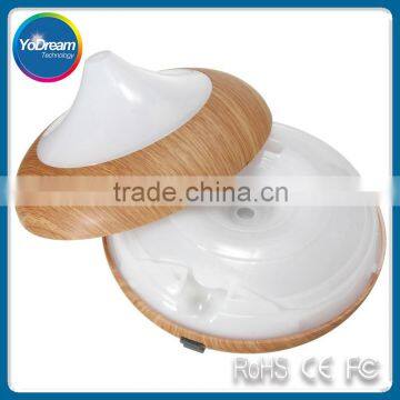 Wood Grain Aromatherapy Essential Oil Diffuser LED Lights Ultrasonic Cool Mist Aroma Air Humidifier for Office Baby Bedroom photo-6