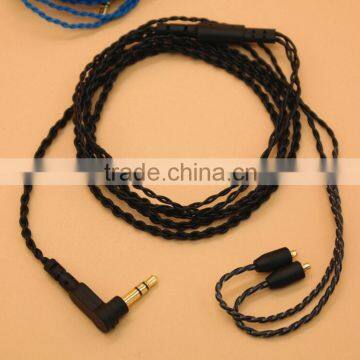 Headset Headphone Earphone Upgrade Cable for Shure SE215 SE315 SE425 SE535 SE846 UE900 DIY Headphone Replacement Cable Line