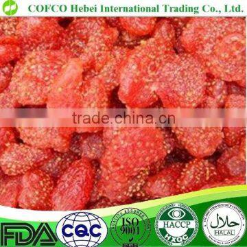 Sweet dried strawberry