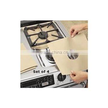 Reusable non-stick bbq cooking mat stove liner