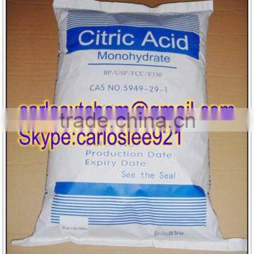 Citric Acid / Sodium Citrate / Potassium Citrate Food Grade